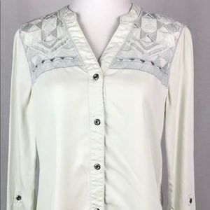 Anthropologie/Holding Horses Button Up Blouse